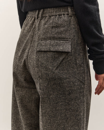 Mijeong Park Wool Blend Wide Leg Pants, Gray