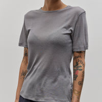 Mijeong Park Ribbed T-Shirt, Gray