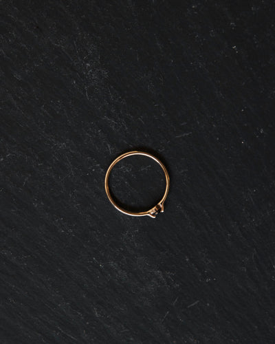 Mirta Single Black Diamond Ring