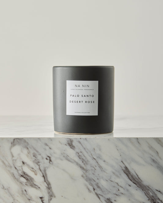 Na Nin Palo Santo & Desert Rose Candle