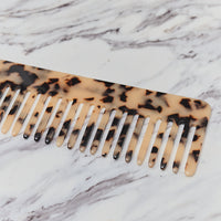 Machete No. 2 Comb, Blonde Tortoise