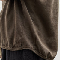 O-Project 3/4 Sleeve Tee, Green Grey