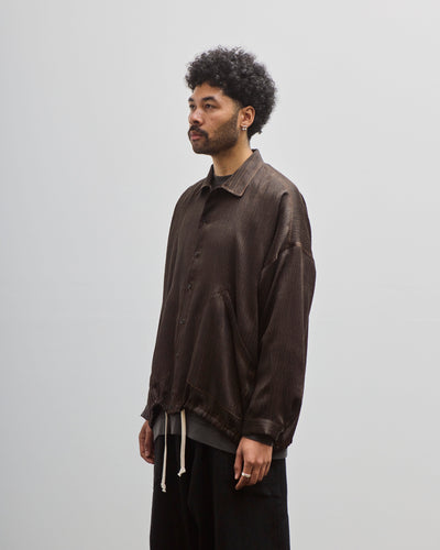 O-Project Balloon Shirt, Dark Brown