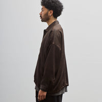 O-Project Balloon Shirt, Dark Brown