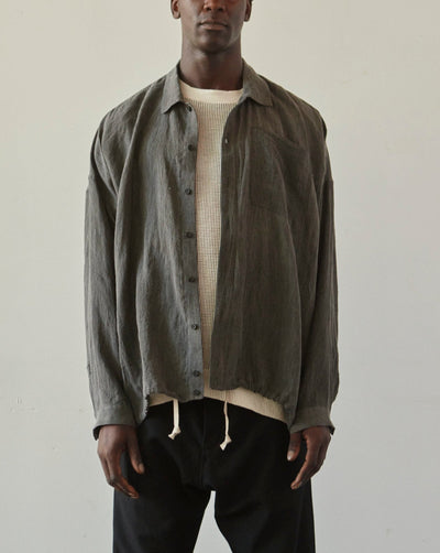 O-Project Bomber Shirt, Sumi Ink