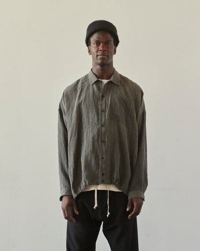 O-Project Bomber Shirt, Sumi Ink