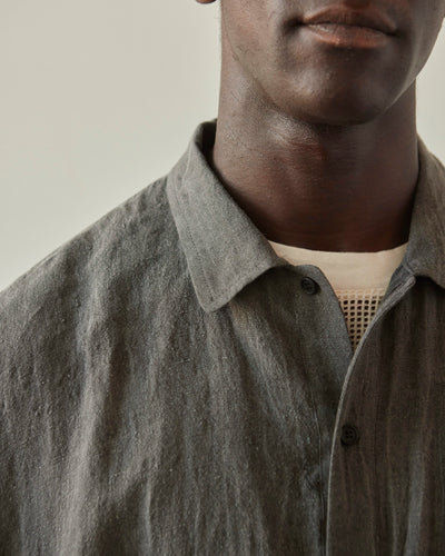 O-Project Bomber Shirt, Sumi Ink