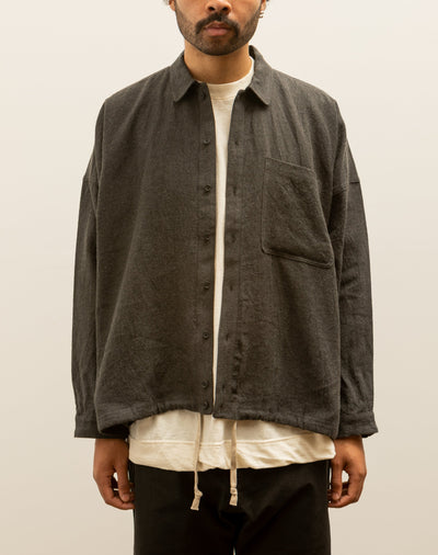 O-Project Bomber Shirt, Warm Anthracite