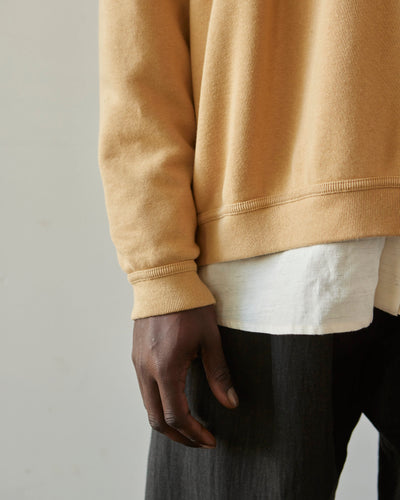 O-Project Crewneck Sweat, Yellow Beige