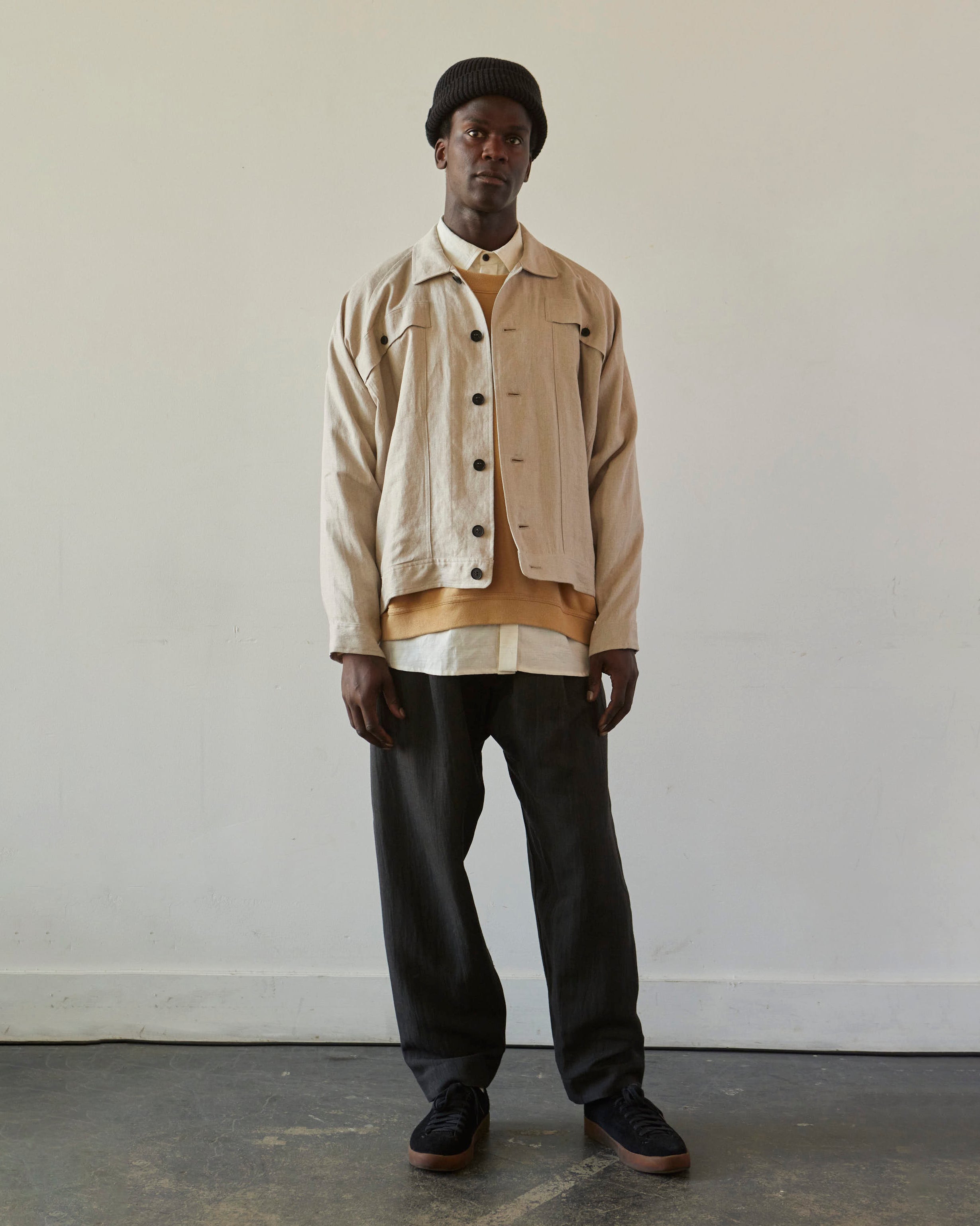 【新品】O PROJECT デニムジャケット #11 SS KINARI O-Project Denim Jacket, Kinari – Glasswing