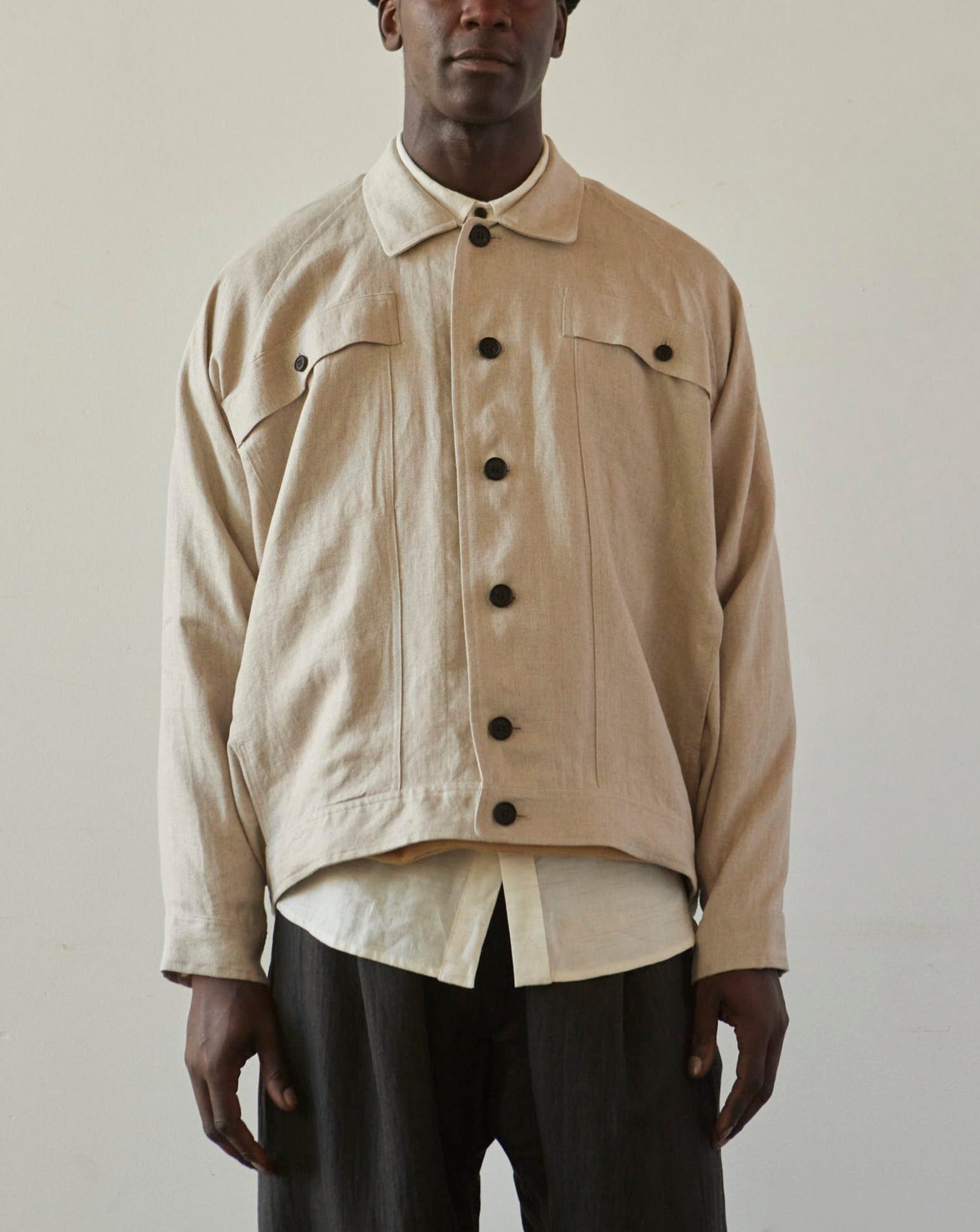O-Project Denim Jacket, Kinari | Glasswing