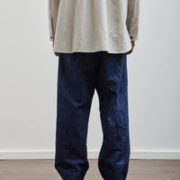 O-Project Denim Trousers, Washed Blue Denim