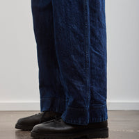 O-Project Denim Trousers, Washed Blue Denim
