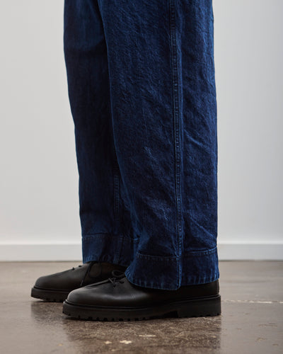 O-Project Denim Trousers, Washed Blue Denim