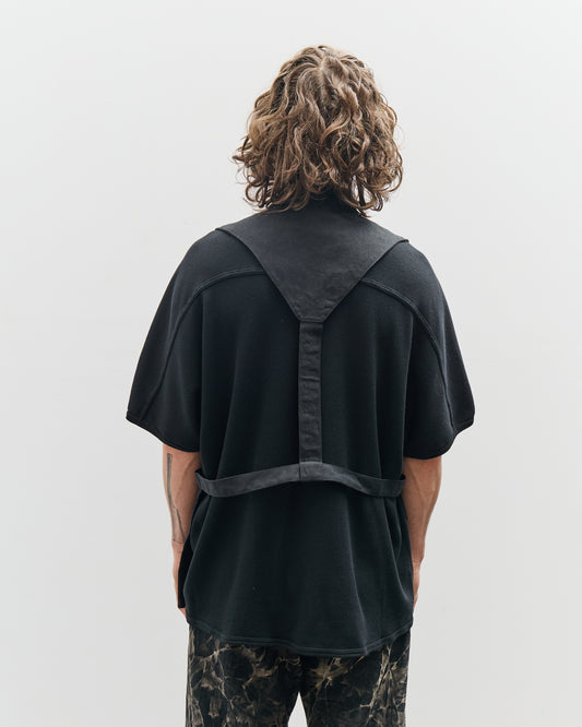 O-Project Denim Vest, Off-Black