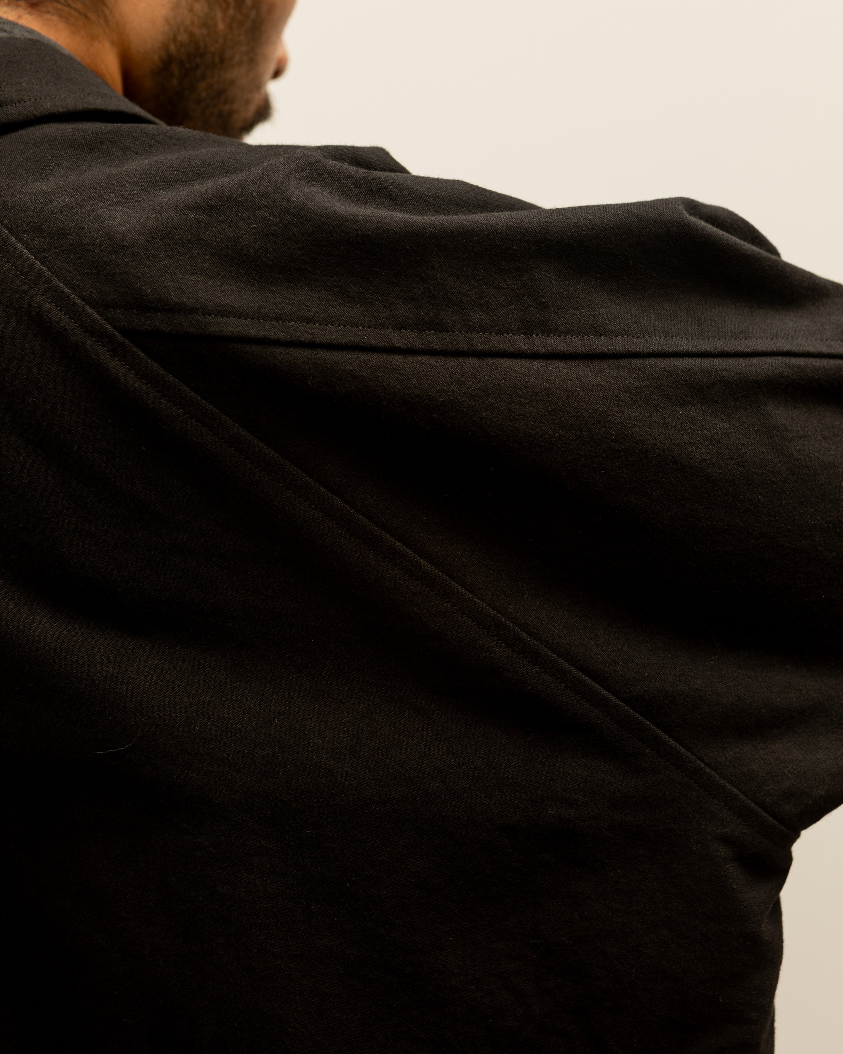 O-Project Eisenhower Jacket, Black – Glasswing