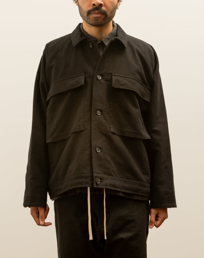 O-Project Eisenhower Jacket, Black | Glasswing