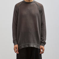 O-Project Longsleeve Tee, Off Black Mesh