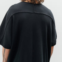 O-Project Oversized Sleeveless Tee, Black