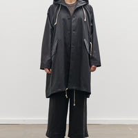 O-Project Parka Coat, Black
