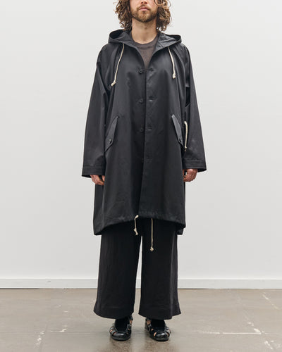 O-Project Parka Coat, Black