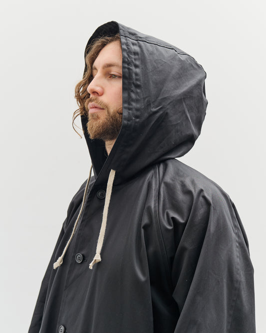 O-Project Parka Coat, Black