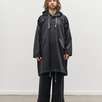 O-Project Parka Coat, Black
