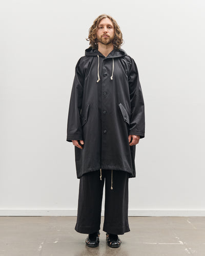 O-Project Parka Coat, Black
