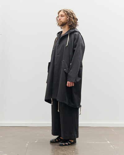 O-Project Parka Coat, Black