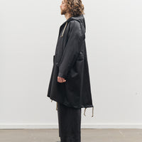 O-Project Parka Coat, Black