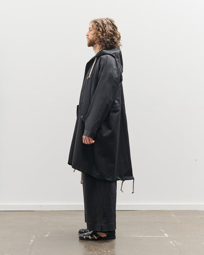 O-Project Parka Coat, Black