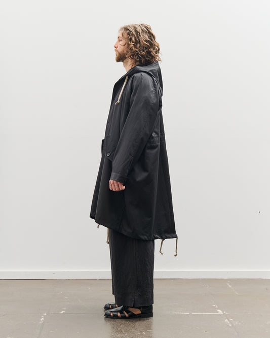 O-Project Parka Coat, Black