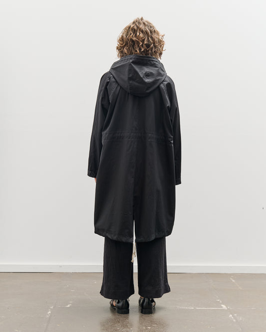 O-Project Parka Coat, Black