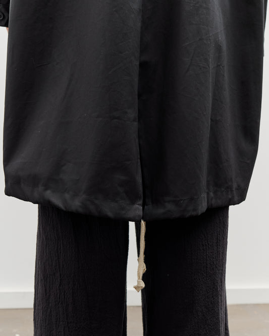 O-Project Parka Coat, Black