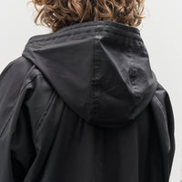 O-Project Parka Coat, Black