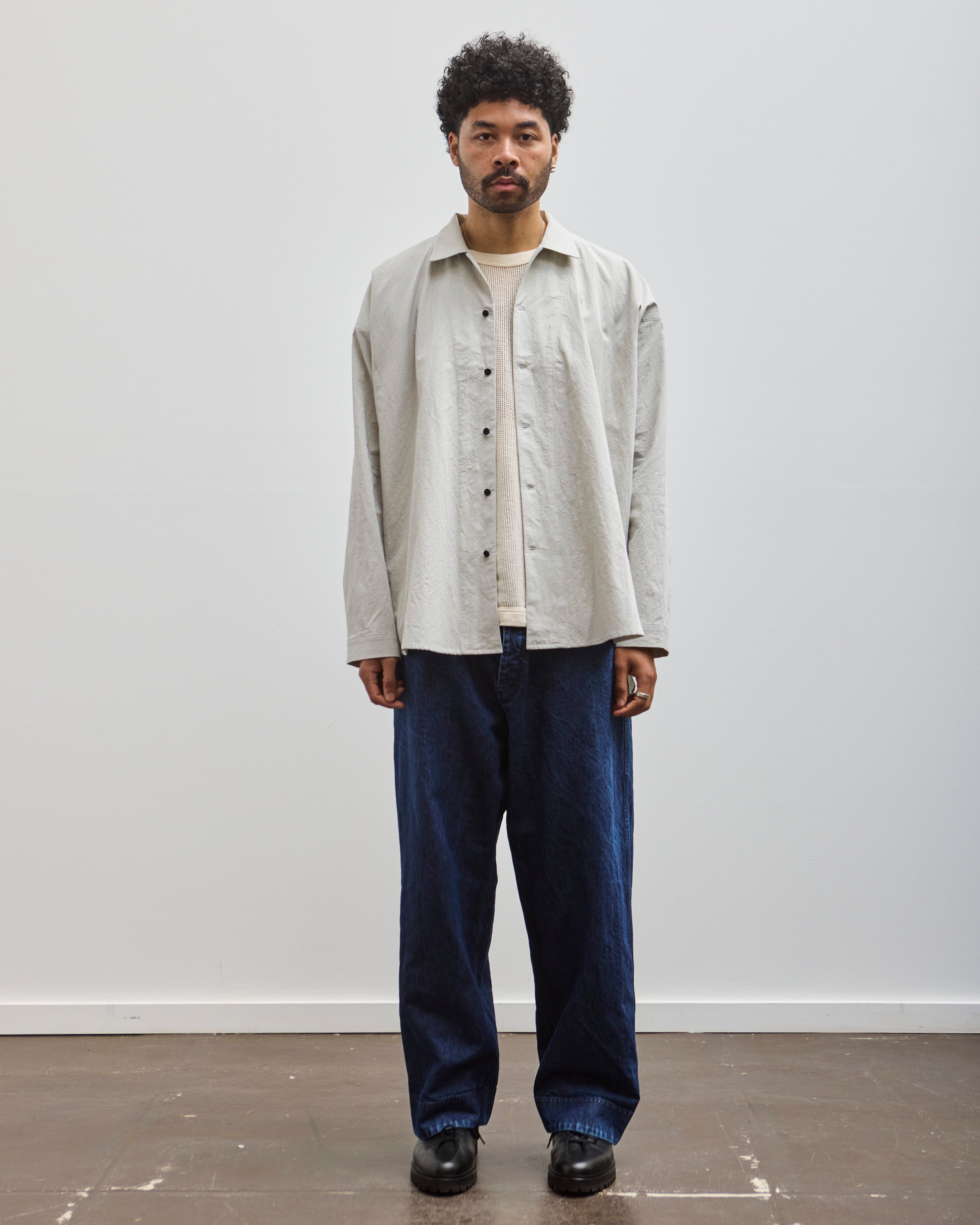 【WV PROJECT】25SS★ Horizon Overfit Check Shirt WV PROJECT】男女兼用☆25SS BAY OVERFIT CHECK HOODIE SHIRT