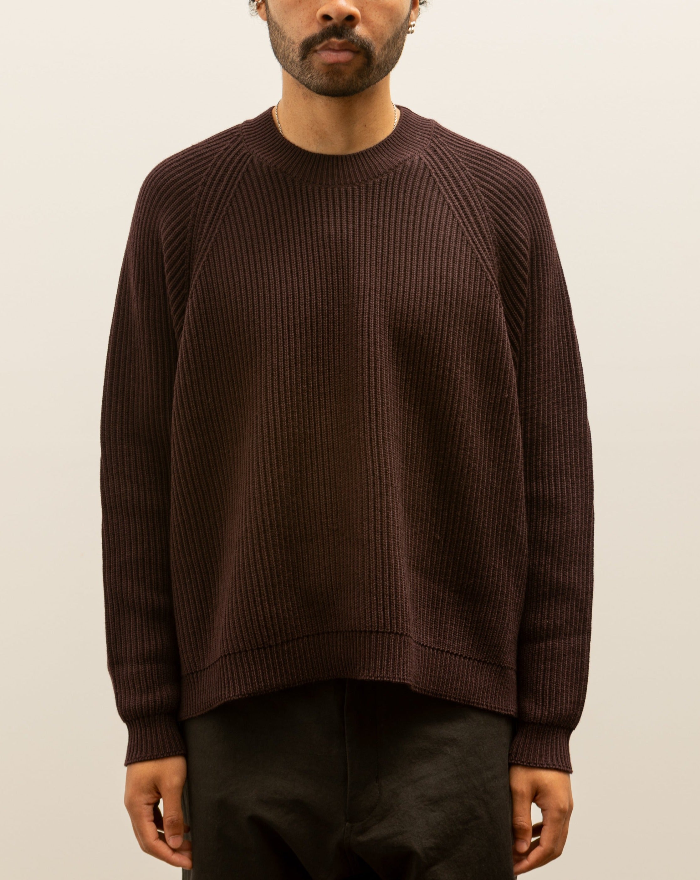 O-Project Sweater, Eggplant – Glasswing