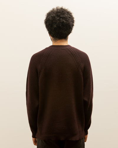 O-Project Sweater, Eggplant