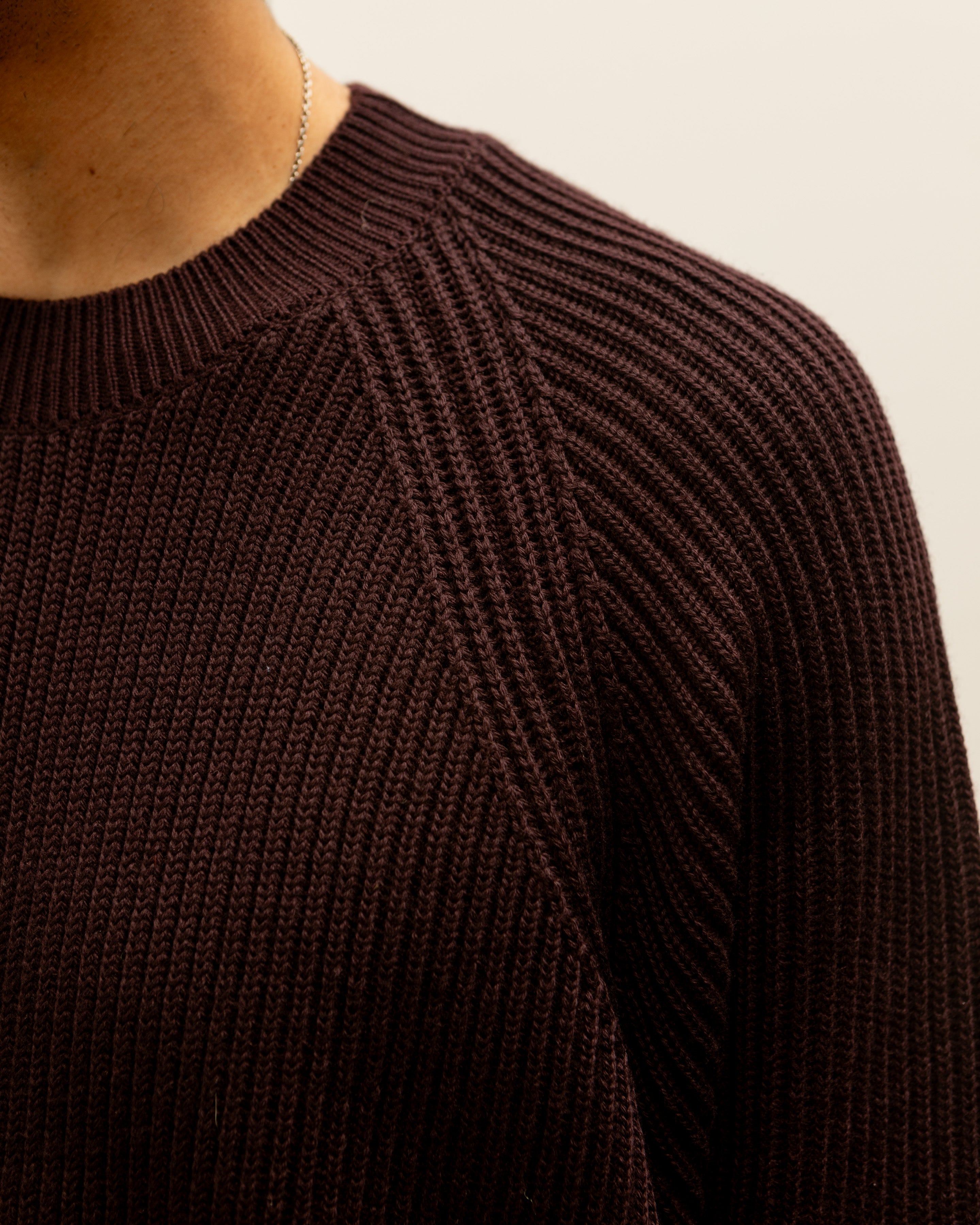 O-Project Sweater, Eggplant – Glasswing