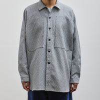 O-Project Workwear Shirt, Light Blue Chambray