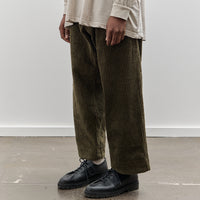 O-Project Corduroy Trousers, Army Green