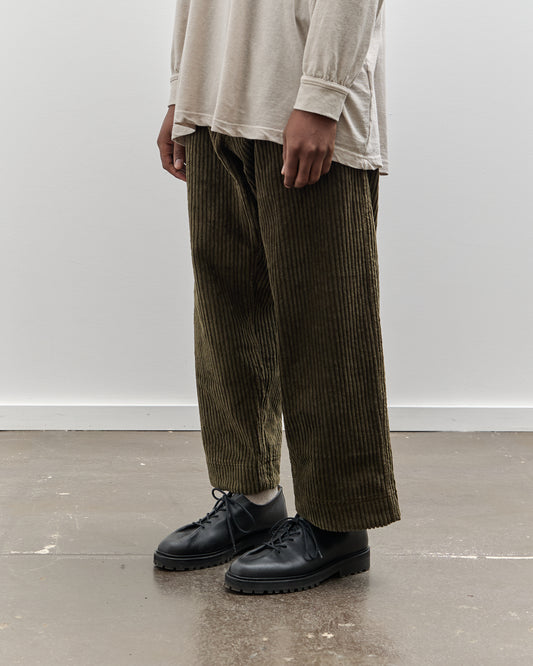 O-Project Corduroy Trousers, Army Green