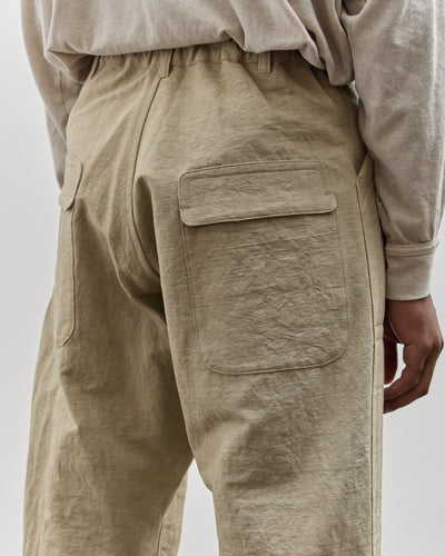 O-Project Wide Knee Trousers, Sand