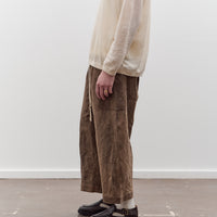 O by Jan-Jan Van Essche Cropped Trouser, Mud