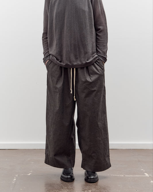 O by Jan-Jan Van Essche Easy Wide Pants, Dark Sumi