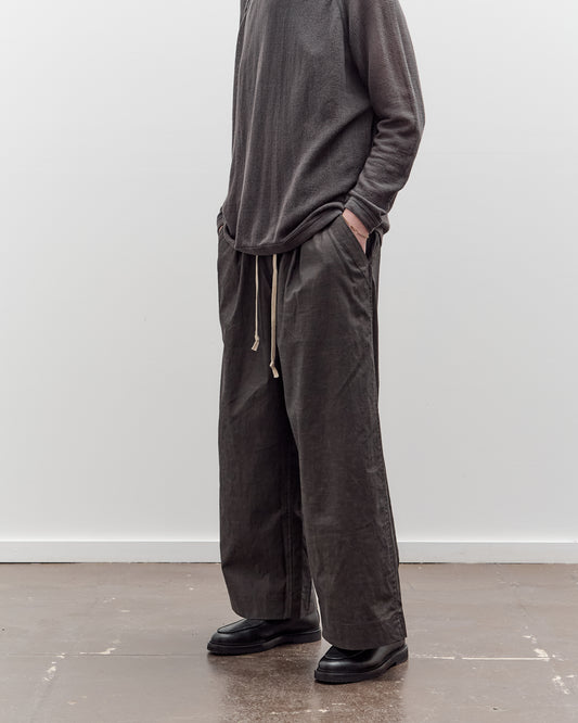O by Jan-Jan Van Essche Easy Wide Pants, Dark Sumi