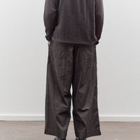 O by Jan-Jan Van Essche Easy Wide Pants, Dark Sumi