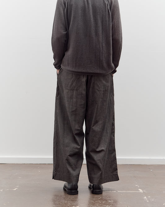 O by Jan-Jan Van Essche Easy Wide Pants, Dark Sumi