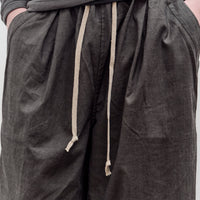 O by Jan-Jan Van Essche Easy Wide Pants, Dark Sumi