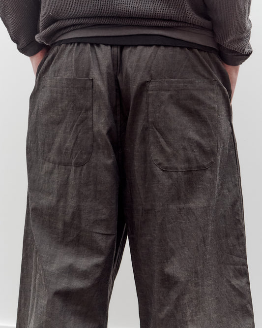 O by Jan-Jan Van Essche Easy Wide Pants, Dark Sumi